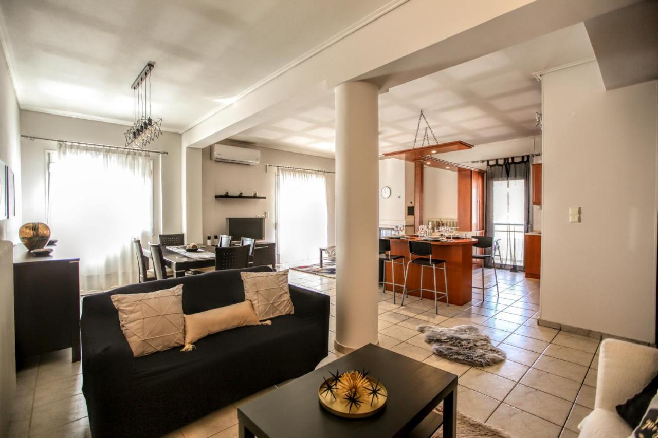Grand Meteora Central Luxury Apartment Kalampaka Exteriör bild