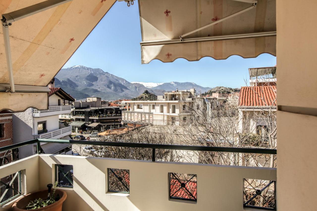 Grand Meteora Central Luxury Apartment Kalampaka Exteriör bild