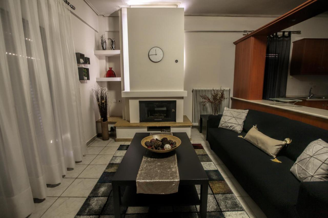 Grand Meteora Central Luxury Apartment Kalampaka Exteriör bild